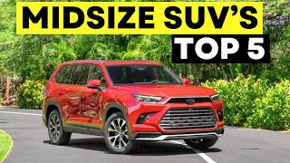 The 5 BEST Midsize SUVs in 2024 [upl. by Scriven475]