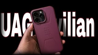 UAG Civilian IPhone 15 Pro MAX case Review [upl. by Dowlen]