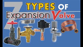 types of expansion valve in refrigeration system [upl. by Chiquia]