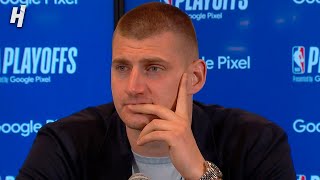 Nikola Jokic on receiving MVP amp 32 Series Lead vs Timberwolves Postgame Interview [upl. by Feltie867]