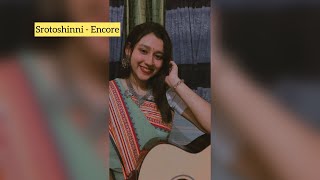 Srotoshinni Encore  female cover by Barisha Khan [upl. by Nidnarb762]