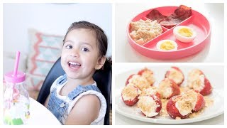 What My Toddlers Eat In A Day 2017 [upl. by Ettennaj]