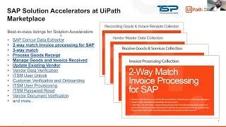 Leveraging UiPath Solution Accelerator and Best Practices  SAP Automation with UiPath [upl. by Grega557]