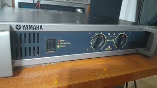 2000W 8Ω Yamaha P7000S Powerful Audio Amplifier on testing with software compressor EQ 7band limiter [upl. by Hsreh]