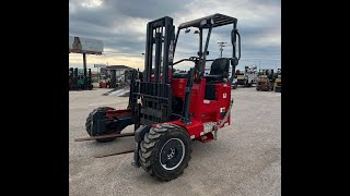 Moffett 4 Directional Piggyback Forklift [upl. by Nerw]