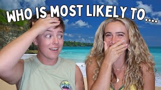 Who is most likely to Lesbian Tik Tok Couple answers ur questions Bluenbroke feat Millie Mclay [upl. by Behrens441]