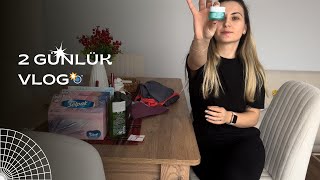 ŞUBAT ALIŞVERİŞİM🛍️ I FIRINDA SOSLU KANAT🍗 I NÖBET ÇIKIŞI BAKIM RUTİNİM💅 I EVDE SPOR YAPTIM🤸 [upl. by Molton]