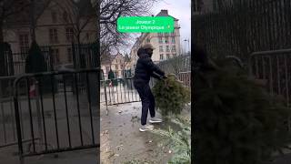 Déposez votre sapin jusquau 20 janvier shorts recyclage sapin [upl. by Sweyn]