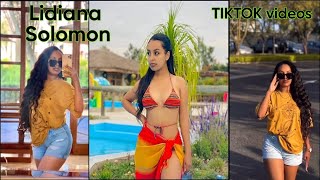 Lidiana solomon Tik Tok videos collection  ሊድያና ሰለሞን Tik Tok videos Habesha TikTok collection [upl. by Uwton]