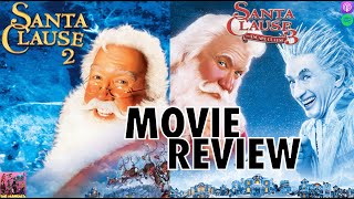 The Santa Clause 2  The Santa Clause 3 The Escape Clause  MOVIE REVIEW [upl. by Otes404]