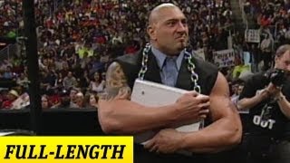 Batistas WWE Debut  May 9 2002 [upl. by Ahsiekat]