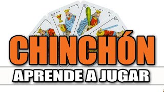 CHINCHON  Cómo se juega  Tutorial  Juego de cartas  Baraja española [upl. by Sadnak215]