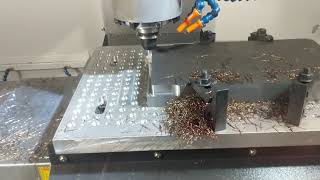 CNC Adaptive Clearing Fusion360 Leadwell V30i WNT Silverline D2 steel Nerc Precision Engineering [upl. by Aver]