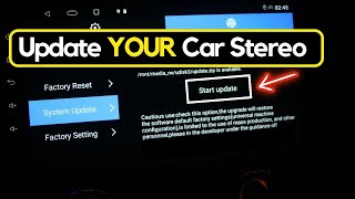 How to Update Your Android Car Stereo Firmware [upl. by Aita]