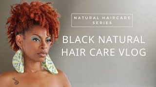 Natural Hair Care Vlog  Mahogany Naturals UK Brand Natural Hair Care PRODUCT REVIEW [upl. by Nidak856]