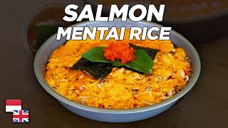 Praktis Untuk Anak amp Keluarga Resep Salmon Mentai Rice Kualitas Restoran [upl. by Oicnevuj]