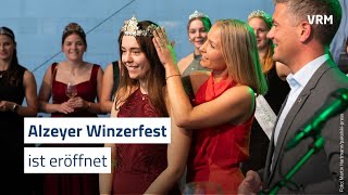 Das 85 Alzeyer Winzerfest ist eröffnet [upl. by Zia]