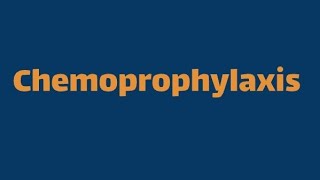 Chemoprophylaxis communitymedicine pediatrics medicine spm psm medicalmnemonics microbiology [upl. by Aluk217]