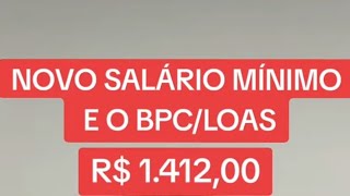 VALOR DO BPCLOAS PARA 2024 [upl. by Alamac]