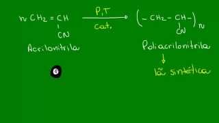 Polímeros de adição acrílicos  Química Orgânica  Química [upl. by Sheffie]