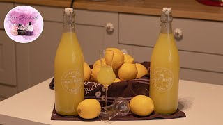 italienischer Limoncello zum selber machen  italian limoncello [upl. by Naniac]