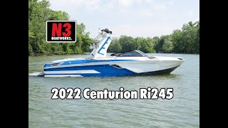 2022 Centurion Ri245  Marina Blue  On Water  N3 Boatworks [upl. by Eladroc]