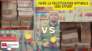 Application 100 gratuite sous excel pour faire la palettisation des cartons [upl. by Zehcnas957]