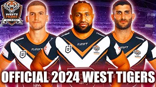 Official 2024 Wests Tigers Full Squad  NRL [upl. by Ayit292]