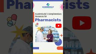 Calling All Pharmacists  Academically Provide Free Study Resourses shorts academically [upl. by Nnoryt374]