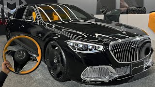 NEW 1 OF 1 MercedesMaybach S680 MANUFAKTUR Ultimate Luxury Interior Exterior Review [upl. by Ennayd]