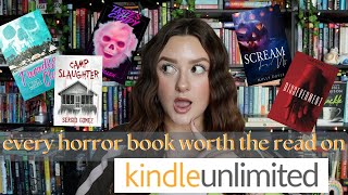 KINDLE UNLIMITED BOOK RECOMMENDATIONS 2024  i went thru 1600 ku horror books so u dont have to [upl. by Voltz]