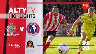 Altrincham Vs Dorking Wanderers  Official Extended Match Highlights  08102022 [upl. by Felisha180]