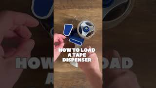 HOW TO LOAD A TAPE DISPENSER [upl. by Ditter]