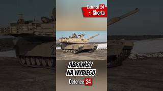 Polskie i amerykańskie czołgi Abrams shorts [upl. by Airdnaid697]