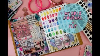 My 2018 Journal Choice and Flip [upl. by Ping]