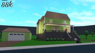 The Smiles Family House In Bloxburg 88k [upl. by Norton348]