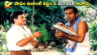 పాపం ఇలాంటి కష్టం ఏ మొగుడికి రావొద్దు  Brahmanandam Comedy  Navvule Navvulu [upl. by Einallem564]