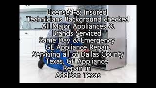 GE Repair Addison TX 2142160817 [upl. by Christis863]