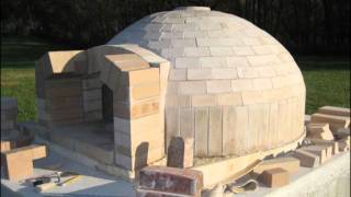 Pompeii Italian Brick Pizza Oven Construction [upl. by Benoite]