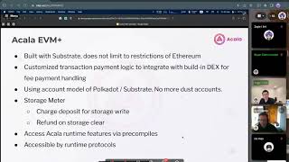 Acala EVM Workshop for DApp Developers  EVMCompatible Apps on Polkadots DeFi Appchain [upl. by Bakeman881]