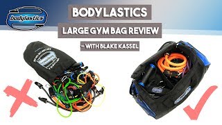 BODYLASTICS LARGE GYM BAG REVIEW [upl. by Alehtse271]