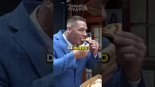 Así sobrevivio John Cena con 50 💸🍕 wwe johncena español raw smackdown luchalibre shorts [upl. by Orteip]