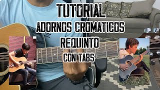 Adornos Cromáticos  3 Ritmos  Con Tabs  Tutorial [upl. by Terrej]