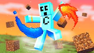 Minecraft but I can Combine Elements [upl. by Ahseekat]