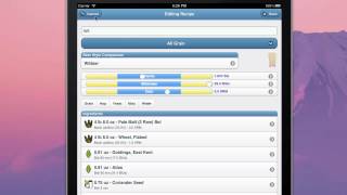 BeerSmith Mobile App Overview for iPhone iPad Android and Kindle Fire [upl. by Katee442]