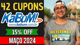 CUPOM KABUM MARÇO 2024 15 OFF » Cupom de Desconto KaBuM Alanzoka Primeira Compra 🔶 Confira [upl. by Craven265]