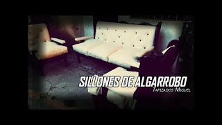 RESTAURACION DE SILLONES DE ALGARROBO tapiceria diy tips automobile [upl. by Eidson]