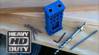 Kreg Jig HD Heavy Duty Pocket Hole System [upl. by Neelyam496]