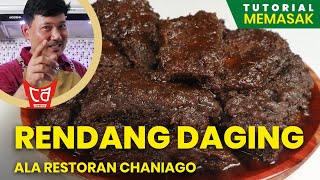 Resep Rendang Padang Asli  UDA AWAL [upl. by Talie]