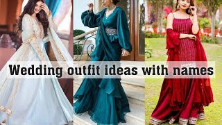 Trendy wedding outfit ideas with namesTHE TRENDY GIRL [upl. by Arihaz245]